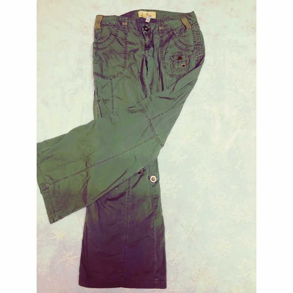 Women Pants Casual American Rag  Green Size 9